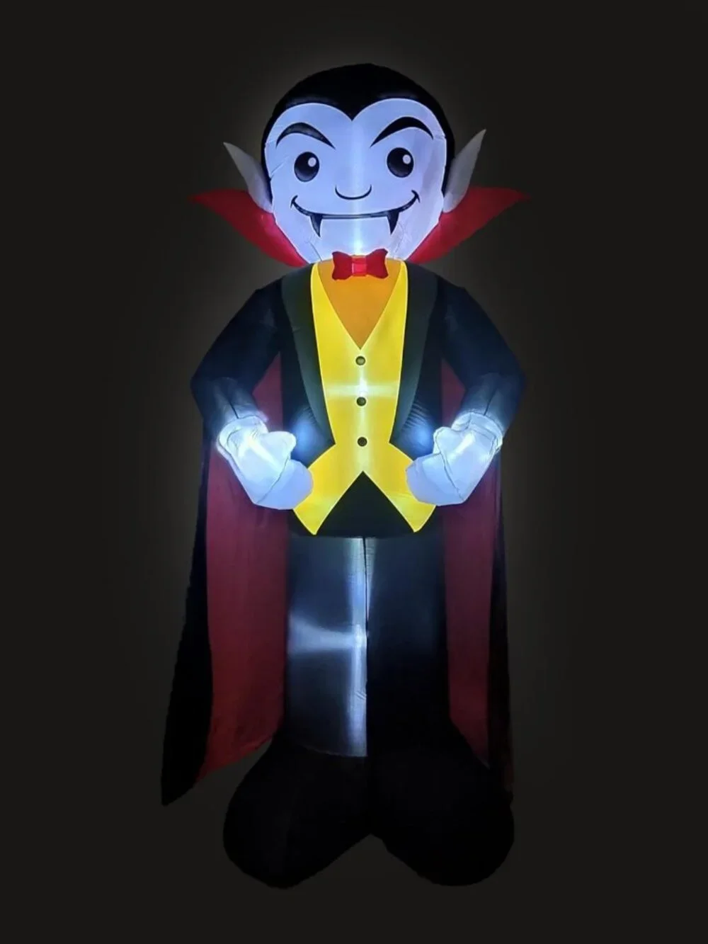 Giant 12 FT Inflatable Halloween Vampire Decor - Spooky Outdoor Yard Decoration